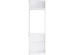 Optifit Küchen-Hochschrank für Kühlschrank Salo214 60cm x 206,8cm x 57,1cm Weiß