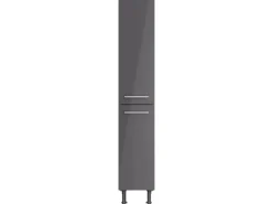 Optifit Küchen-Midi-Apothekerschrank Jonte984 30 cm Anthrazit-Wildeiche