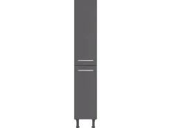 Optifit Küchen-Midi-Apothekerschrank Ingvar420 30cmx176,6cmx58,4cm Anthra. Matt