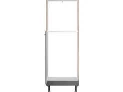 Optifit Küchen-Midischr. für Backo. und Kühls. Jonte984 60cm Anthrazit-Wildeiche