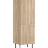 Optifit Küchen-Midischrank für Kühlschr. Erik290 60cmx176,6cmx58,4cm WildEiche