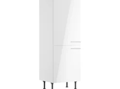 Optifit Küchen-Midischrank für Kühlschrank Rurik986 60cm x 176,6cm x 58,4cm Weiß