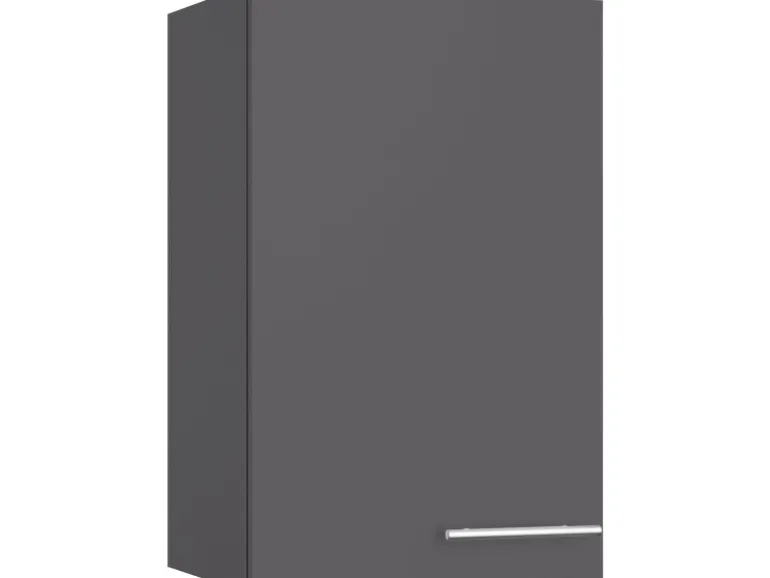 Optifit Küchen-Oberschrank Ingvar420 45 cm x 70,4 cm x 34,9 cm Anthrazit Matt