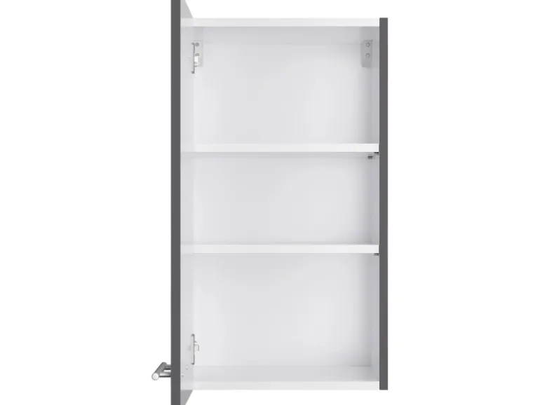 Optifit Küchen-Oberschrank Ingvar420 40 cm x 70,4 cm x 34,9 cm Anthrazit Matt
