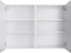 Optifit Küchen-Oberschrank Linus984 100 x 70,4 x 34,9 cm Anthrazit-Wildeiche