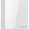 Optifit Küchen-Oberschrank Rurik986 60 cm x 70,4 cm x 34,9 cm Weiß