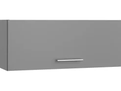 Optifit Küchen-Oberschrank Mats825 90 cm x 35,2 cm x 34,9 cm Basaltgrau