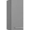 Optifit Küchen-Oberschrank Mats825 30 cm x 70,4 cm x 34,9 cm Basaltgrau