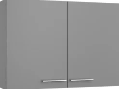Optifit Küchen-Oberschrank Mats825 100 cm x 70,4 cm x 34,9 cm Basaltgrau