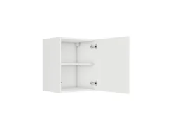Optifit Küchen-Oberschrank 50 x 57,6 x 34,6 cm Luca932 Weiß Anthrazit