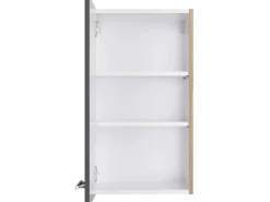 Optifit Küchen-Oberschrank Jonte984 40cm x 70,4cm x 34,9cm Anthrazit-Wildeiche