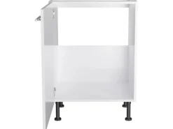 Optifit Küchen-Spülenunterschrank Rurik986 60 cm x 87 cm x 58,4 cm Weiß