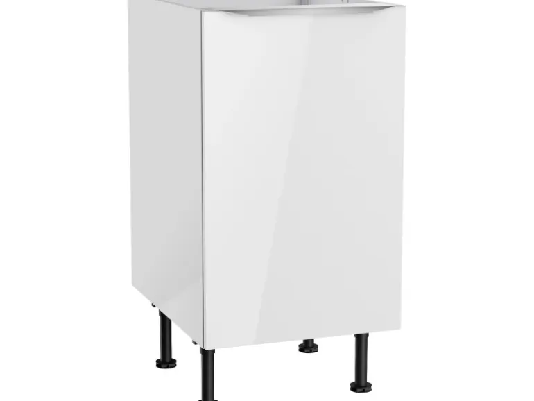 Optifit Küchen-Spülenunterschrank Arvid986 45 cm x 87 cm x 58,4 cm Weiß