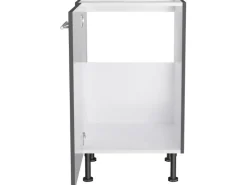 Optifit Küchen-Spülenunterschrank Ingvar420 50 x 87 x 58,4cm Anthrazit Matt