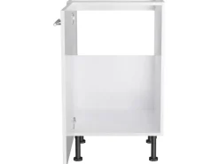 Optifit Küchen-Spülenunterschrank Bengt932 50 cm x 87 cm x 58,4 cm Weiß