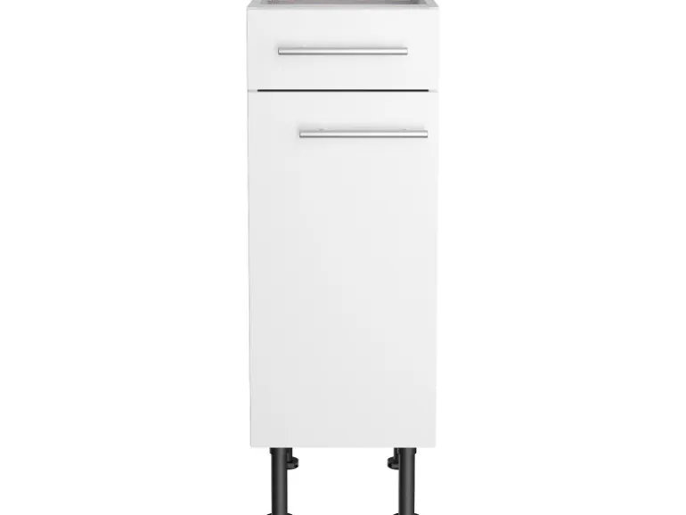 Optifit Küchen-Unterschrank Bengt932 30 cm x 87 cm x 58,4 cm Weiß