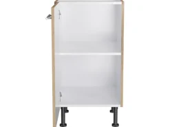 Optifit Küchen-Unterschrank Erik290 45 cm x 87 cm x 58,4 cm Wildeiche