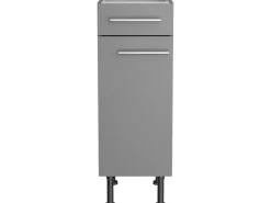 Optifit Küchen-Unterschrank Mats825 30 cm x 87 cm x 58,4 cm Basaltgrau