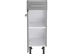 Optifit Küchen-Unterschrank Mats825 30 cm x 87 cm x 58,4 cm Basaltgrau