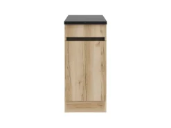 Optifit Küchen-Unterschrank 40 x 88 x 60 cm Kaya290 Wildeiche Nachbildung