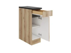 Optifit Küchen-Unterschrank 30 x 88 x 60 cm Kaya290 Wildeiche Nachbildung