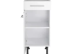 Optifit Küchen-Unterschrank Bengt932 40 cm x 87 cm x 58,4 cm Weiß