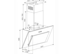 Optifit Küchenzeile Optikoncept Rurik 210 cm Weiß