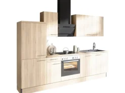 Optifit Küchenzeile Optikoncept Erik 270 cm Wildeiche Nachb.
