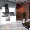Optifit Küchenzeile Optikoncept Rurik ohne E-Geräte 270 cm Weiß