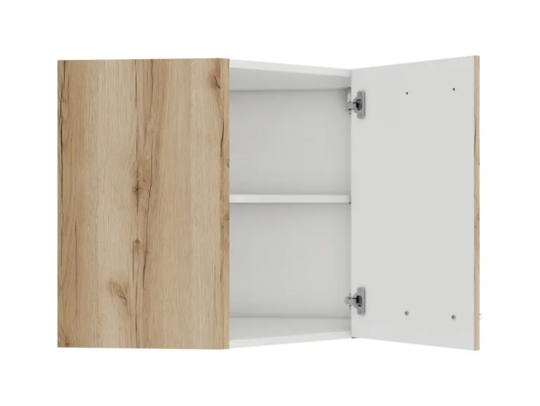 OPTIFIT Livorno290 Küchen-Eckoberschrank 60 x 60 cm Wildeiche Nachbildung