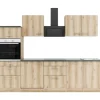 OPTIFIT Livorno290 Küchenzeile 270 cm Wildeiche Nachbildung