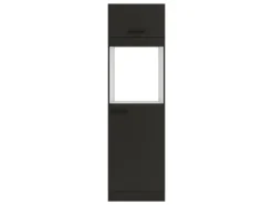 OPTIFIT Madrid420 Küchen-Geräteumbauschrank 60 cm Anthrazit Matt