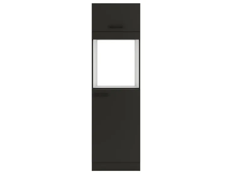 OPTIFIT Madrid420 Küchen-Geräteumbauschrank 60 cm Anthrazit Matt