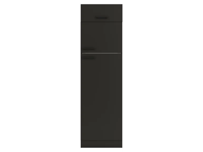 OPTIFIT Madrid420 Küchen-Geräteumbauschrank 60 cm Anthrazit Matt