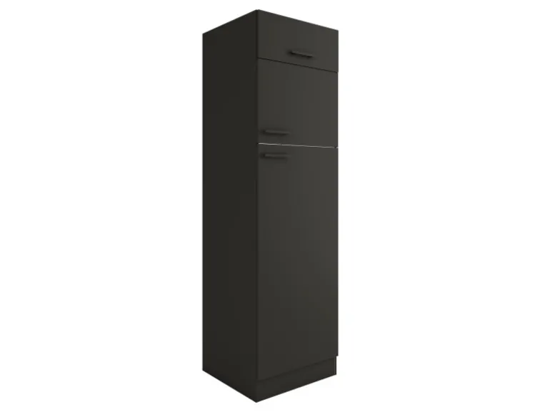 OPTIFIT Madrid420 Küchen-Geräteumbauschrank 60 cm Anthrazit Matt