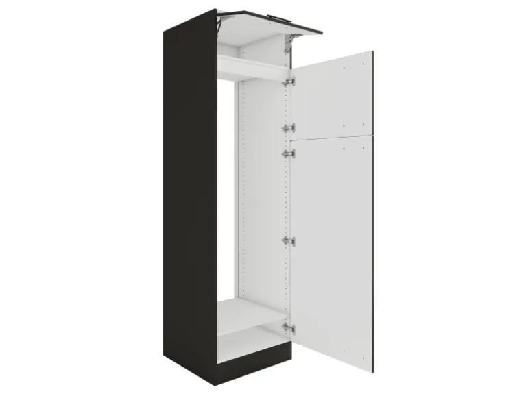 OPTIFIT Madrid420 Küchen-Geräteumbauschrank 60 cm Anthrazit Matt