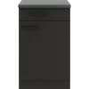 OPTIFIT Madrid420 Küchen-Unterschrank 50 cm Anthrazit Matt