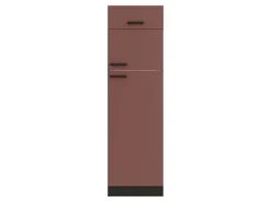 OPTIFIT Nizza407 Küchen-Geräteumbauschrank 60 cm Rostrot