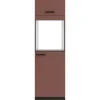OPTIFIT Nizza407 Küchen-Geräteumbauschrank 60 cm Rostrot