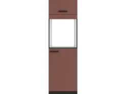 OPTIFIT Nizza407 Küchen-Geräteumbauschrank 60 cm Rostrot