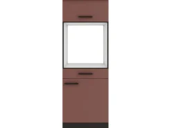 OPTIFIT Nizza407 Küchen-Geräteumbauschrank 60 cm Rostrot
