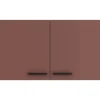 OPTIFIT Nizza407 Küchen-Oberschrank 100 cm Rostrot