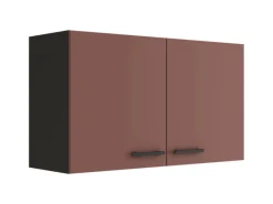 OPTIFIT Nizza407 Küchen-Oberschrank 100 cm Rostrot