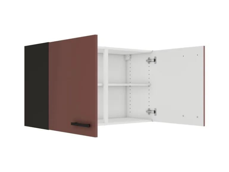 OPTIFIT Nizza407 Küchen-Oberschrank 100 cm Rostrot