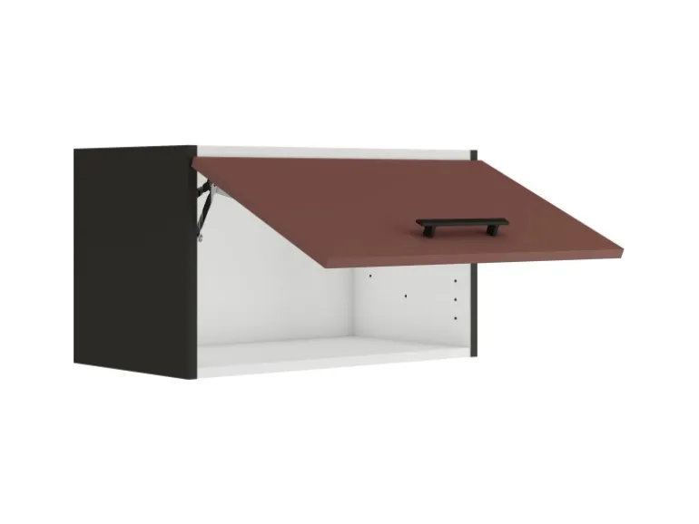OPTIFIT Nizza407 Küchen-Oberschrank 60 cm Rostrot