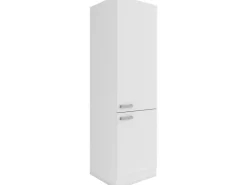 OPTIFIT Oslo214 Küchen-Apothekerschrank 60 cm Feinstruktur Weiß