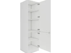 OPTIFIT Oslo214 Küchen-Apothekerschrank 60 cm Feinstruktur Weiß