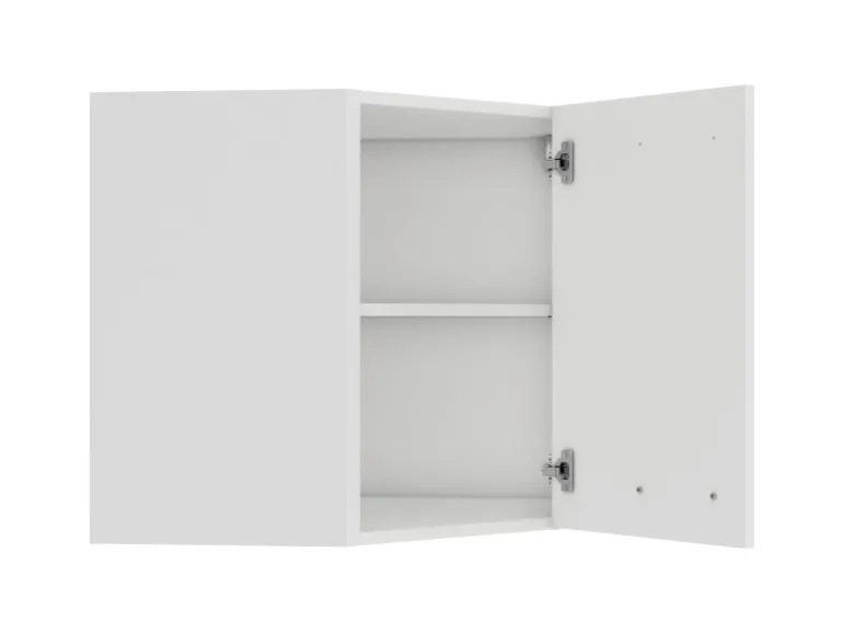 OPTIFIT Oslo214 Küchen-Eckoberschrank 60 x 60 cm Feinstruktur Weiß