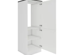 OPTIFIT Oslo214 Küchen-Geräteumbauschrank 60 cm Feinstruktur Weiß