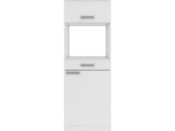 OPTIFIT Oslo214 Küchen-Geräteumbauschrank 60 cm Feinstruktur Weiß
